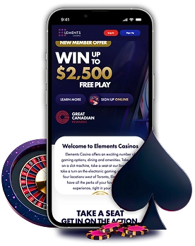 Elements Casino App Preview